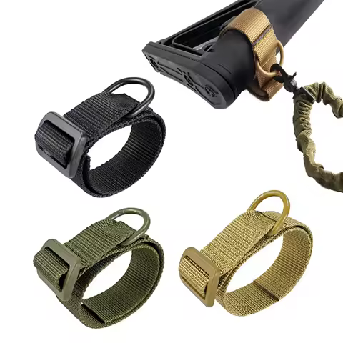 Airsoft ButtStock Sling Adapter Stock Gun Strap Gun Rope Strapping Belt
