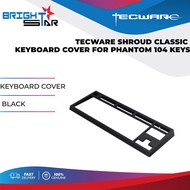KEYBOARD COVER / TECWARE SHROUD CLASSIC KEYBOARD COVER FOR PHANTOM 104 KEYS / BLACK /