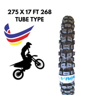 2022 MADE !!! VIVA FT 268 TUBE TAYAR CROSS 275 X 17 TUBE TYRE CROSS 275 - 17