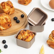 Square Cake Mold Baking Size 7x7x4cm Teflon Coated Mini