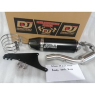 Full set Exhaust polini evo for vespa lx 150 2v/3v