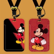 Disney Mickey Mouse Gift Card Set Bus Card Holder Bus Card Meal Card Holder Disney Mickey Mouse Gift