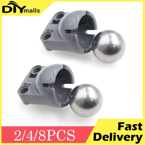 2/4/8pcs 92911+bb607 Universal Wheel Set Stainless Steel Ball for Legoeds EV3 Robot 6023956 4610380 