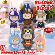 DIY Nano Puzzle Toys Stacking Blocks Pumpkin Brick Educational Blocks 3D Toys Blocks