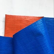 Bạt Khổ Rộng: 2m 3m 4m 6m 8m x 1m Chiều Dài. Bạt Nhựa 2 Da Xanh Cam Bạt Che Nắng Che Mưa XC Khổ Rộng