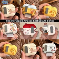 Case for Apple AirPods Pro 3 / Pro 2 / Pro Protective Silicone Cute Cartoon Covers for Apple Airpods