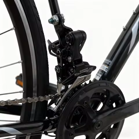 Shimano Tourney TZ FD-TZ500 Bike Front Derailleur FD TZ500 Clamp Band Mount 31.8mm 6 7 Speed Top Pul