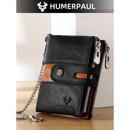 Hummer Paul Men Leather Wallet Hummer Paul Men Leather Wallet Vintage Simple Zero20260327