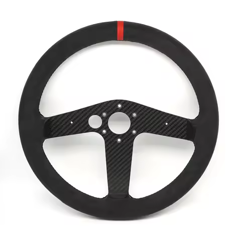13" SIM Racing Wheel Steering Wheel Replacement for Thrustmaster TGT/T300GT/T300F/TGT2