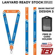 LANYARD BANK RAKYAT READY STOCK (BANK RAKYAT 3)