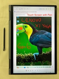 4G LTE Touch Screen 觸屏 Lenovo X1 Yoga Gen6 (2022) (i7-1185G7+16GB RAM+500GB SSD) (NOT X1 Carbon)