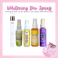 DEO SPRAY Kilikilified Spray Ryx UA Rescue Mist SCT Sunflower Deo Mist Rosmar Deo Mist