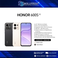 [NEW] HONOR 600S 5G (4+256GB) 6.87" 120Hz Eye-care Display I Snapdragon 4 Gen 4 I 8100mAh Battery I 