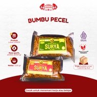 Two Putra Tanjung Surya Pecel Seasoning 200 Grams Spicy and Medium Gado Gado Sambal
