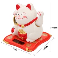 Kucing Maneki Solar/Pajangan Kucing Hoki/Patung Kucing Hoki/Lucky Cat