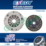 Exedy Daikin Clutch Kit Set TY552126U / TY550126U for Toyota Liteace KM36 5K TT132 - (7 7/8" inch, 2
