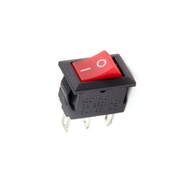 Red ON-OFF Switch 10X15MM (10Pcs)