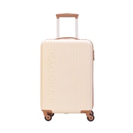 Caggioni กระเป๋าเดินทาง รุ่นคลาสสิค (Classic) 65026 ขนาด 20 นิ้ว สีครีม