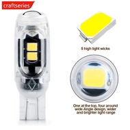 CRAFTSERIES 1Pc T10 Motorcycle Car Turn Light LED Canbus 5SMD Beacon Gap Light Day Driving Reading L
