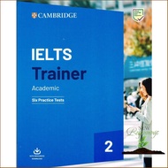 จัดส่งฟรี ! IELTS Trainer 2 Academic Six Practice Tests without Answers with Downloadable Audio (+ P
