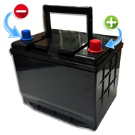 Battery Box กล่องเปล่า Diy ใส่แบตลิเธียม Lifepo 4 แบต 22 Ah.ZTT 43184 พลาสติก ABS อย่างดี หนา ขั้วลอ