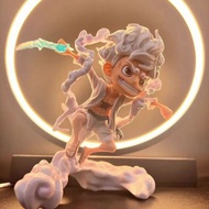Anime Figure One Piece Luffy Figures Sun God Nika Gear 5 Luffy Action Figure 16cm Pvc  Statue Model 