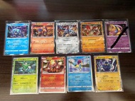Pokemon 日版 PTCG (閃) 各代神獸: 水君 Suicune、炎帝 Entei、帝牙盧卡 Dialga、固拉多 Groudon 等