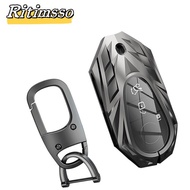 Alloy Car Key Case Cover Shell For Mercedes Benz C E S Class GLC W206 W223 W214 E300 C260 C300 S450 