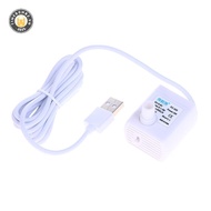{TB & Bag} 1 Micro Submersible Pump 3W 500L/H Pet Water Pump 3.5V-9V USB Water Pump for Rockerery Fi