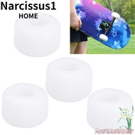 NARCISSUS 4Pcs/Set Skateboard Replacement Wheels, 78-85A Hardness PU Skateboard Wheels, Durable High