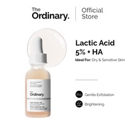 The Ordinary Lactic Acid 5% + HA - 30mL | Exfoliating Serum, Smooth Skin, Brightening