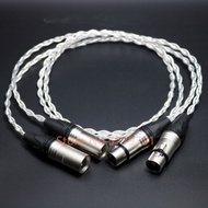 HIFI Kimber 8ag Single Crystal Silver Balance Amplifier Canon Plug XLR Balanced Audio Signal Cable