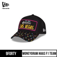New Era 9FORTY E-Frame MoneyGram Haas F1 Team Las Vegas Race Special Black Adjustable Cap