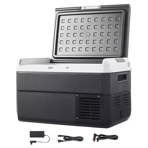 12 Volt Car Refrigerator Portable Freezer 42.3QT Electric Cooler for Camping