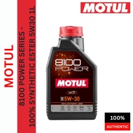 XWC00090 MOTUL 8100 POWER 5W30 1L 100% Synthetic ESTER SP Performance Engine Oil