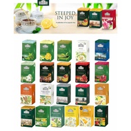[MD Keto] tea bag ahmad tea English breakfast Earl Grey Green Tea Jasmine detox beverage teh low car