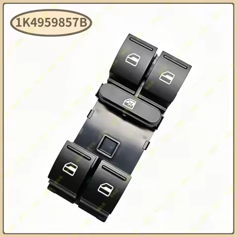 1K4959857B Four Button Master Window Switch For VW AMAROK Golf 5 6 Plus Jetta Tiguan Touran Passat B