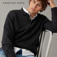 American Eagle Long-Sleeve Sweater Polo เสื้อ สเวตเตอร์ ผู้ชาย แขนยาว (EMSC 014-1813-008)