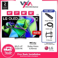 [Free Installation within Klang Valley Area] LG 83"/77"/65"/55" OLED TV 120Hz Dolby Vision & HDR10 4