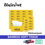 Bamboo Soft Facial Tissue 300pcs Per Pack 4 Ply Per Pull