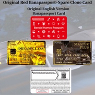Banapassport+Spare Clone Card Initial D The Acade Aime Card Design-Scannable On WMMT/Initial D