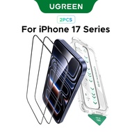 UGREEN 2PCS Glass Screen Protector Ultra-clear Dust-proof Tempered Glass HD Films for iPhone 17 Pro/