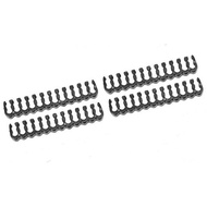 Sleeved Cable Comb Black / White 8 Pin | 24 Pin PSU
