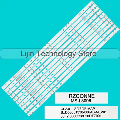 LED Strip For K58DLX9US 303CX580001E 58PU55STC-SM 3080558F20DTZ001 K58DLX11US MS-L3006 V2 JL.D580513