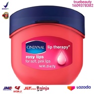 WADAH BARU!!! CINDYNAL Rosy Lips Therapy Moisturizing 7 gr / VASELINE Lip Balm / Reseller Asli Murah