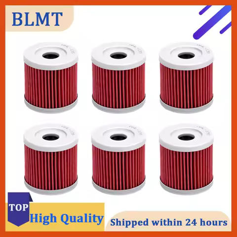 2/4/6 pcs Motorcycle Oil Filter For Suzuki DRZ400 DRZ400E DRZ400S DRZ400SM DRZ 400 SM Quadracer LTR 