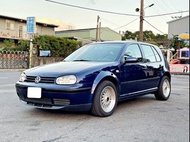 2002 Golf mk4 1.6 全車原漆 跑12萬 無事故！無待修！