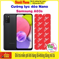 Toughened flexible screen protector for Samsung A03s phone