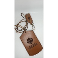 GANTUNGAN / leather ID card holder /name leather ID card holder /name leatherTAG custom/ name card h
