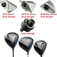 1Pcs Golf Club Back/Screw Weight For Taylormade Qi10 Driver,Qi10 LS Driver,Qi10 Max Driver Golf Club